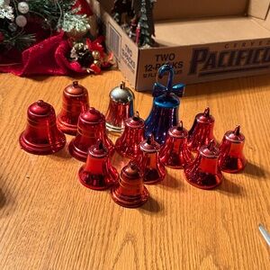 Bradford Bell Christmas Ornaments Lot of 13